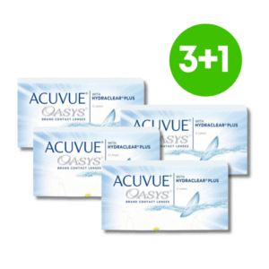 Acuvue Oasys con Hydraclear Plus 3+1 Pack